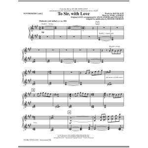 To Sir, With Love - Synthesizer 1 and 2