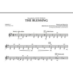The Blessing - Violine 3 (Viola Violinschlüssel)