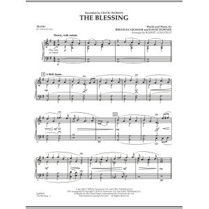 The Blessing - Klavier
