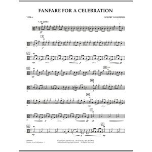 Fanfare For A Celebration - Viola
