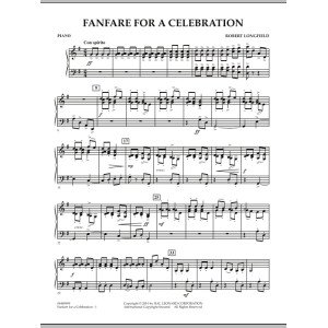 Fanfare For A Celebration - Piano