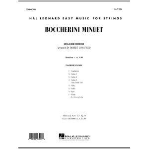 Boccherini Minuet - Full Score