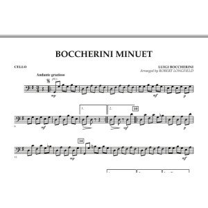 Boccherini Minuet - Cello