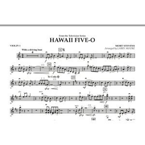 Hawaii Five-O - Violin 1