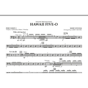 Hawaii Five-O - Percussion 2