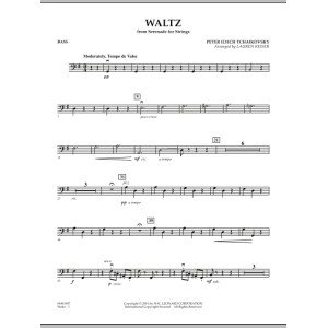 Waltz (from Serenade For Strings) - Bass