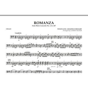 Romanza (from Horn Concerto No. 3, K. 447) - Cello