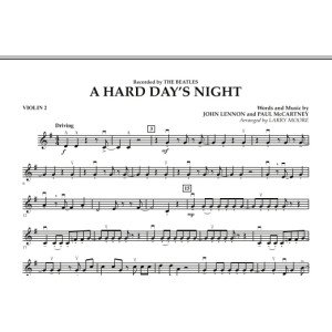 A Hard Day's Night - Violin 2