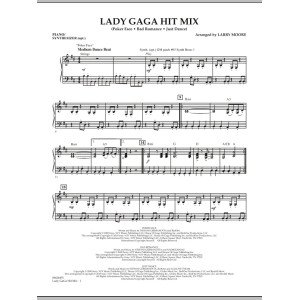 Lady GaGa Hit Mix - Piano