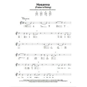 Hosanna (Praise Is Rising)