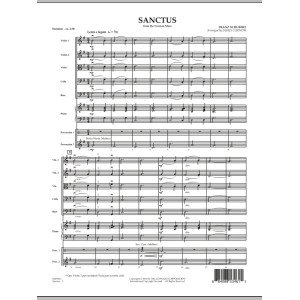 Sanctus (from German Mass) - Full Score