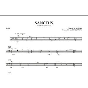 Sanctus (from German Mass) - Bass