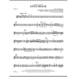 Love Shack - Violin 1