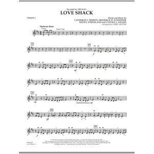 Love Shack - Violin 2