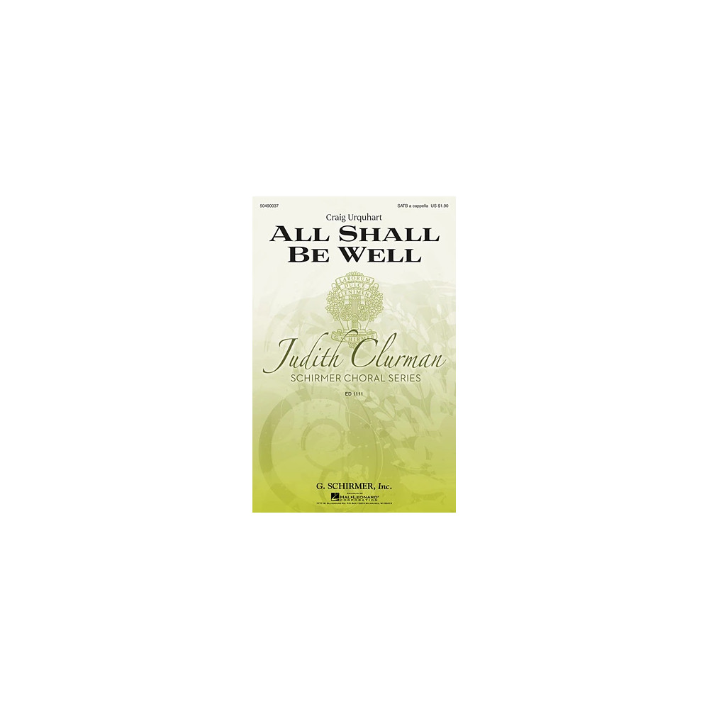 All Shall Be Well