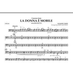 La Donna e Mobile (from Rigoletto) - Cello