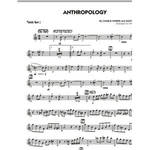 Anthropology - Tenor Sax 1