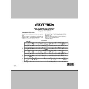 Crazy Train - Full Score