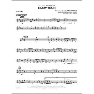 Crazy Train - Alto Sax 2