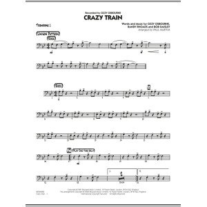 Crazy Train - Trombone 1