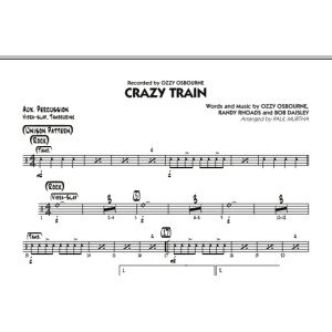 Crazy Train - Aux Percussion