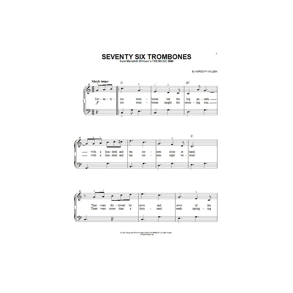 Seventy Six Trombones