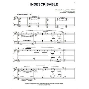 Indescribable [Jazz version] (arr. Phillip Keveren)