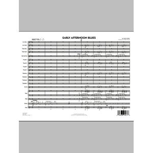 Early Afternoon Blues - Full Score