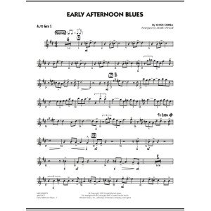 Early Afternoon Blues - Alto Sax 2
