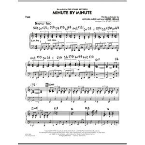 Minute By Minute (arr. Roger Holmes) - Piano