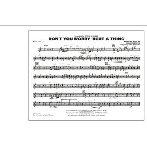Don't You Worry 'Bout A Thing - Eb Alto Sax