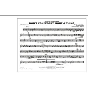 Don't You Worry 'Bout A Thing - Eb Baritone Sax