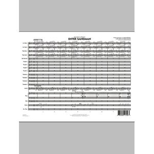 Enter Sandman - Conductor Score (Full Score)