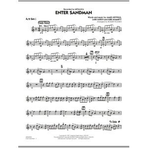 Enter Sandman - Alto Sax 1