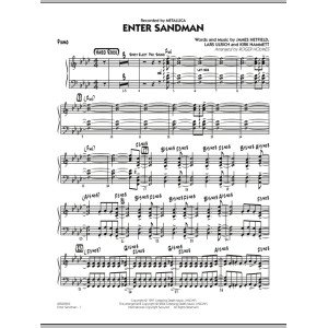 Enter Sandman - Piano