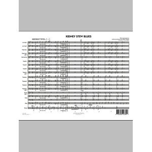 Kidney Stew Blues - Full Score