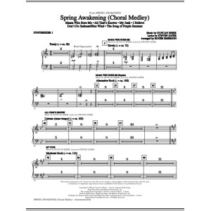 Spring Awakening (Choral Medley) - Synthesizer I