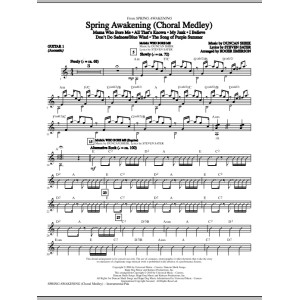 Spring Awakening (Choral Medley) - Guitar 1