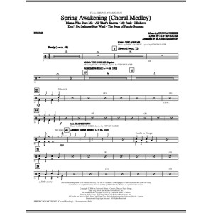 Spring Awakening (Choral Medley) - Drums