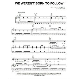 We Weren't Born To Follow