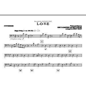 L-O-V-E (arr. Kirby Shaw) - Synthesizer