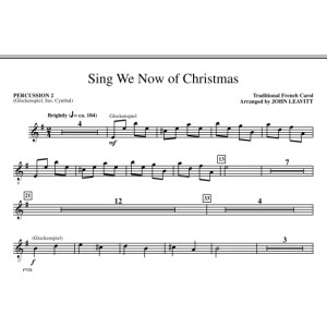 Sing We Now Of Christmas - Percussion 2