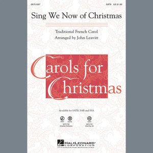 Sing We Now Of Christmas - Double Bass
