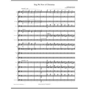 Sing We Now Of Christmas - Full Score