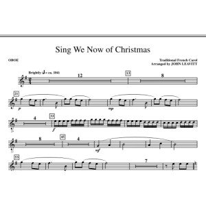 Sing We Now Of Christmas - Oboe