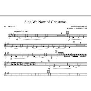 Sing We Now Of Christmas - Bb Clarinet 2