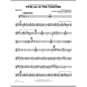 We''re All In This Together (aus High School Musical) - Tenorsaxophon 2