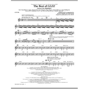 The Best Of Glee (Season One Highlights) - Guitar