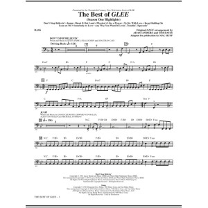 The Best Of Glee (Season One Highlights) - Bass