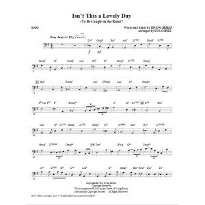 Isn't This A Lovely Day (To Be Caught In The Rain)? - Bass